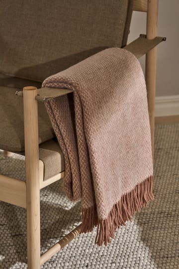 Plaid in lana Sandstone 130x180 cm - Mocca - Scandi Living