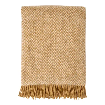 Plaid in lana Sandstone 130x180 cm - Mustard - Scandi Living
