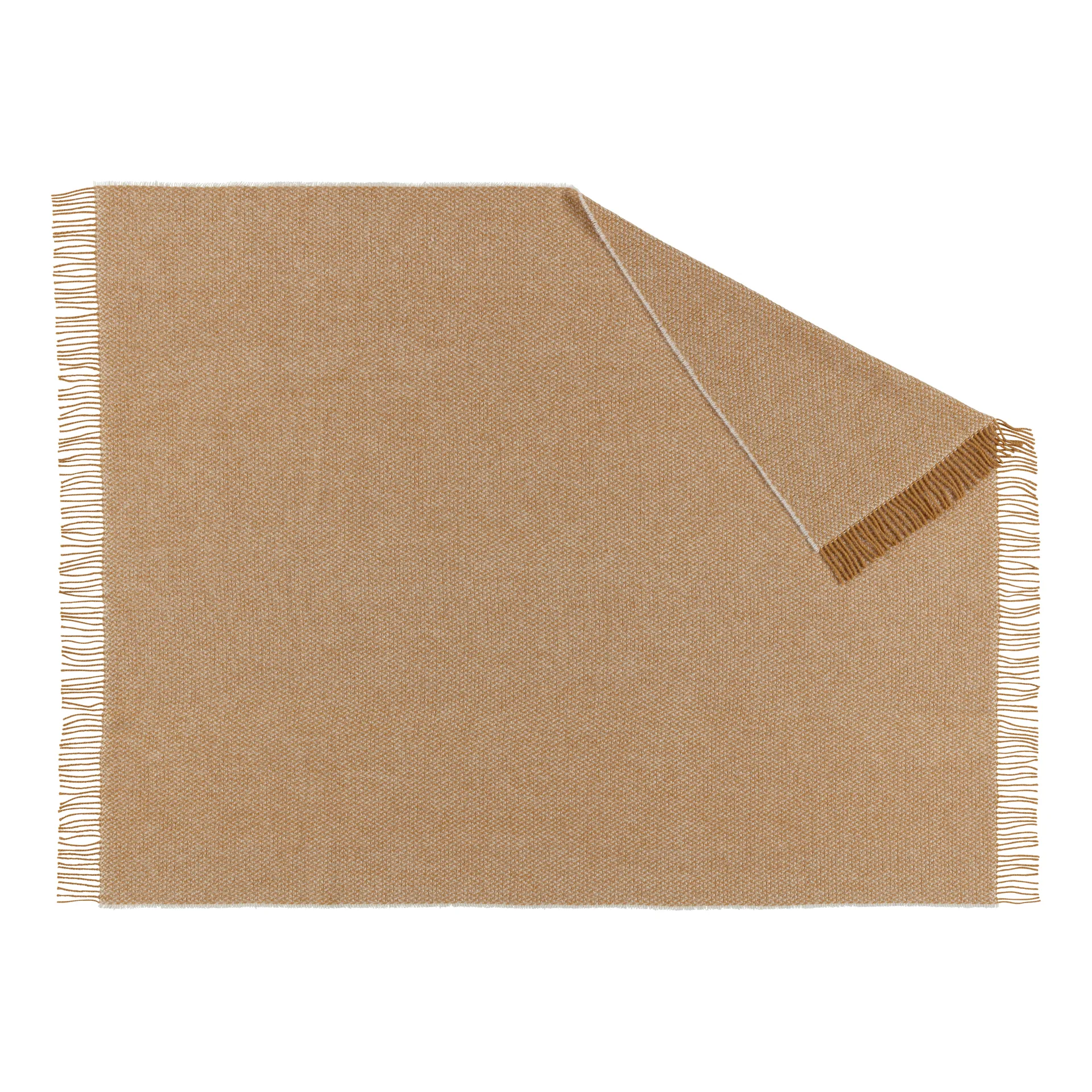 Plaid in lana Sandstone 130x180 cm, Mustard Scandi Living