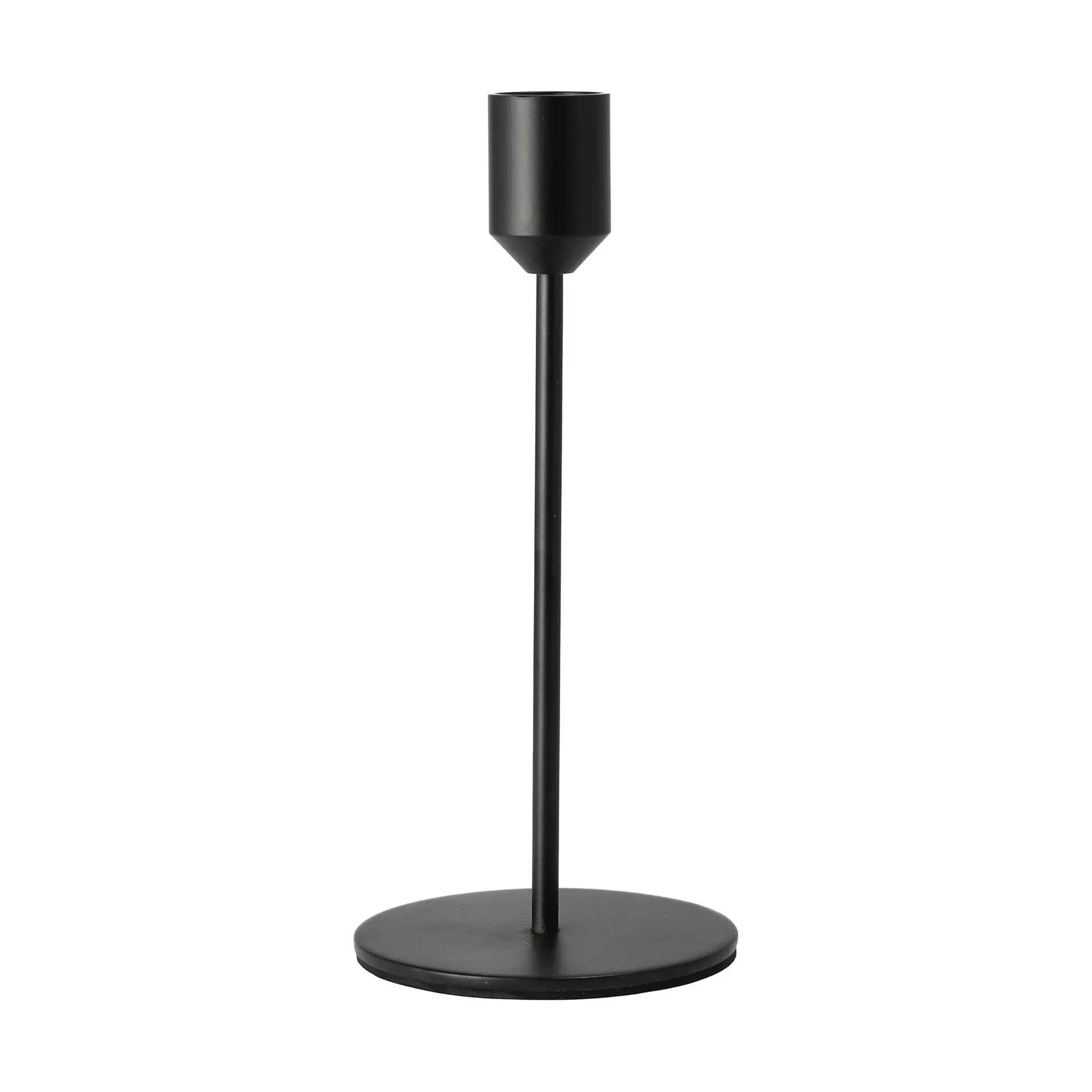Portacandela Glare 18 cm, Nero Scandi Living