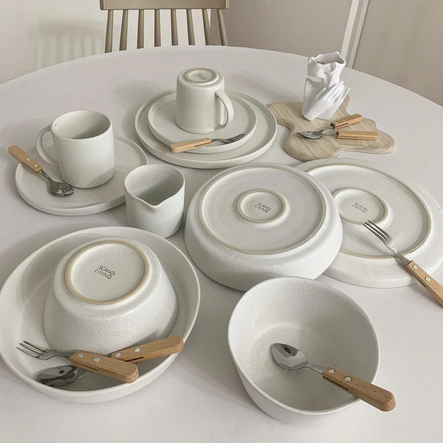 Sandsbro ciotola bianco sporco, Ø15 cm, set da 6,  Scandi Living