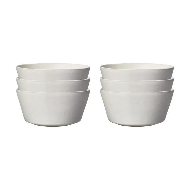 Sandsbro ciotola bianco sporco, Ø15 cm, set da 6 - Scandi Living