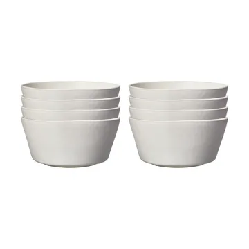 Sandsbro ciotola bianco sporco, Ø15 cm, set da 8 - Scandi Living