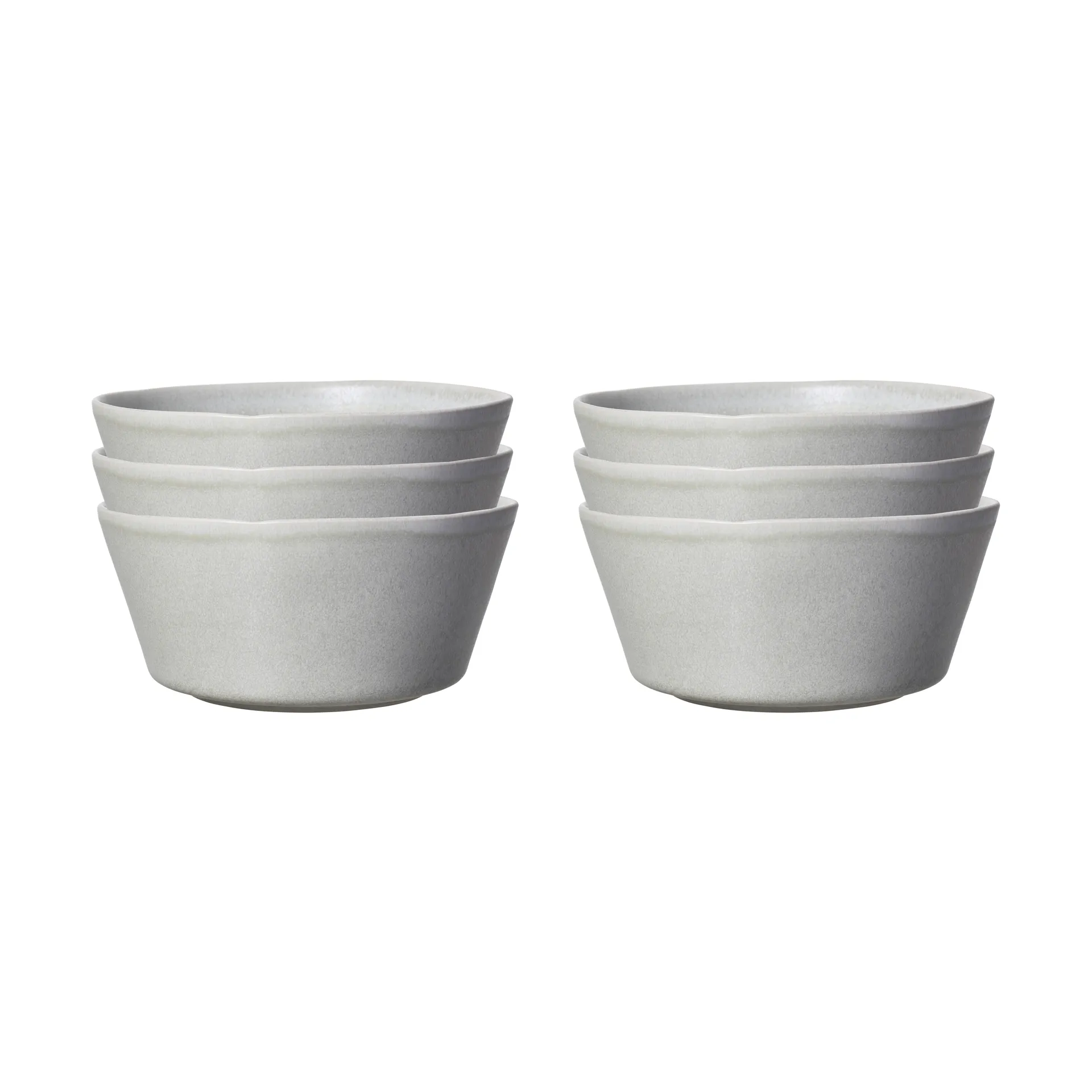 Sandsbro ciotola grigio chiaro, Ø15 cm, set da 6,  Scandi Living