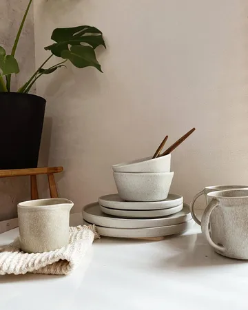 Sandsbro ciotola grigio chiaro, Ø15 cm, set da 6 - Scandi Living