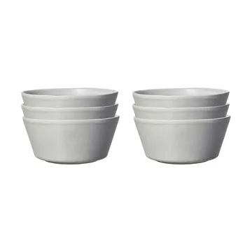 Sandsbro ciotola grigio chiaro, Ø15 cm, set da 6 - Scandi Living