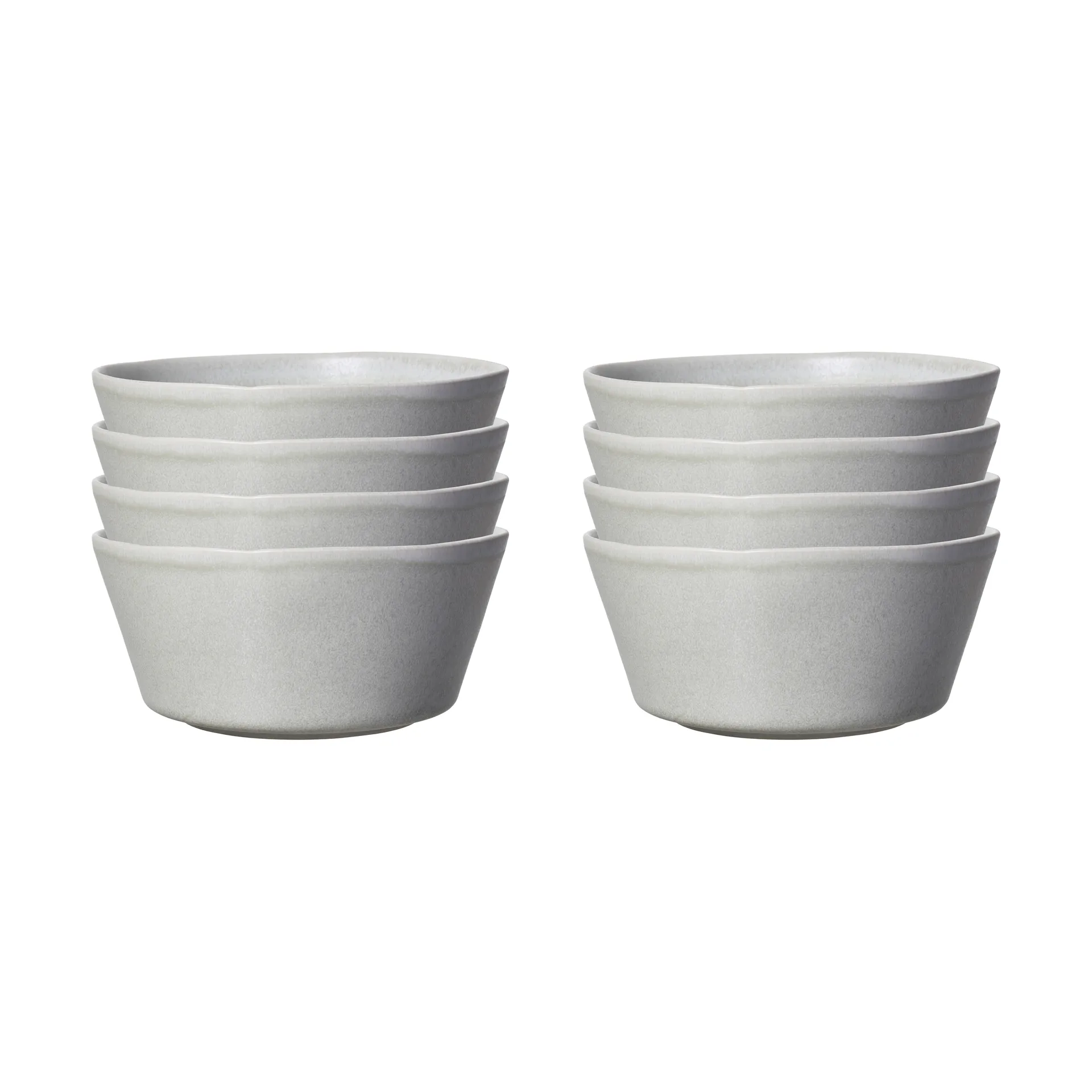 Sandsbro ciotola grigio chiaro, Ø15 cm, set da 8,  Scandi Living