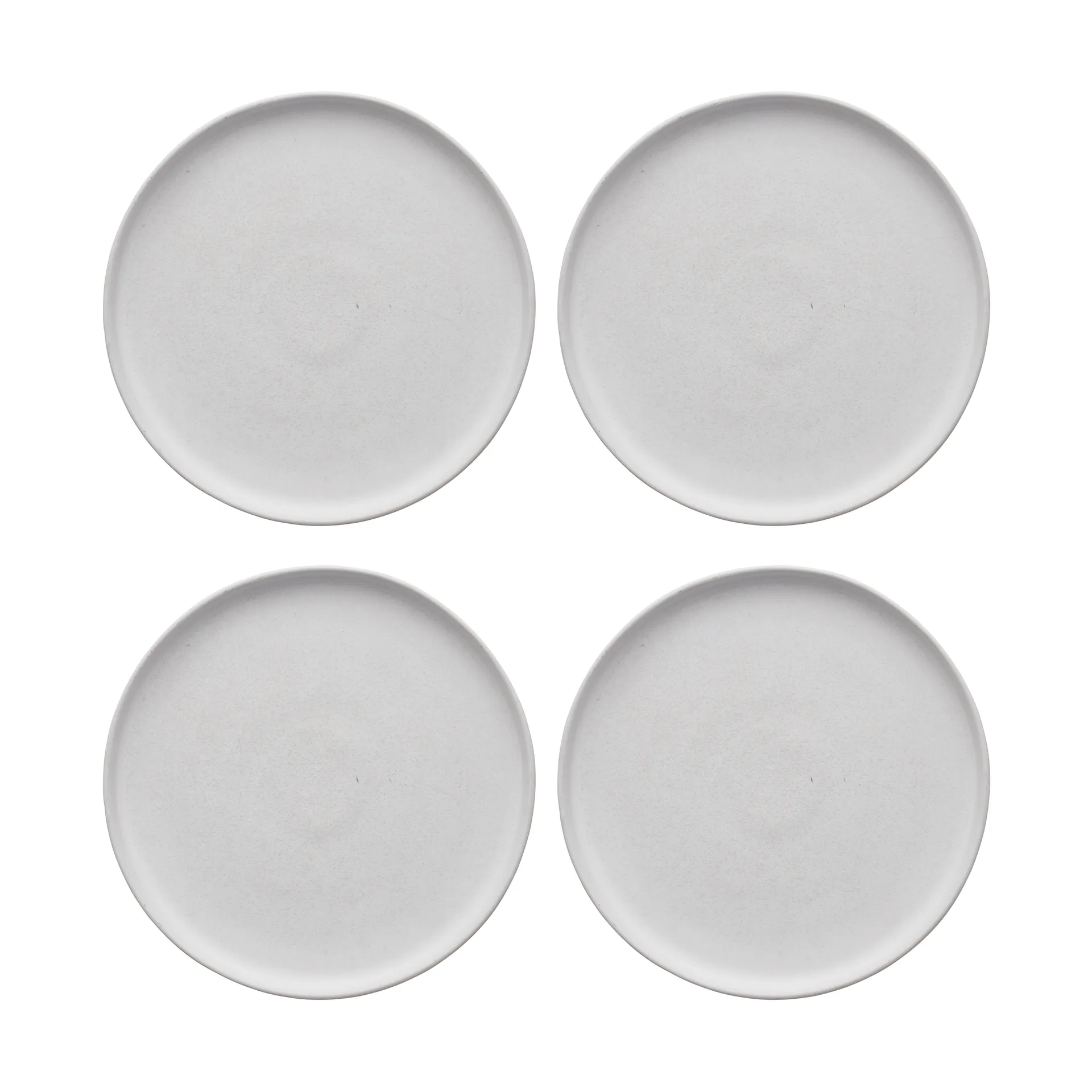 Sandsbro piattino bianco sporco, Ø20 cm, set da 4 Scandi Living