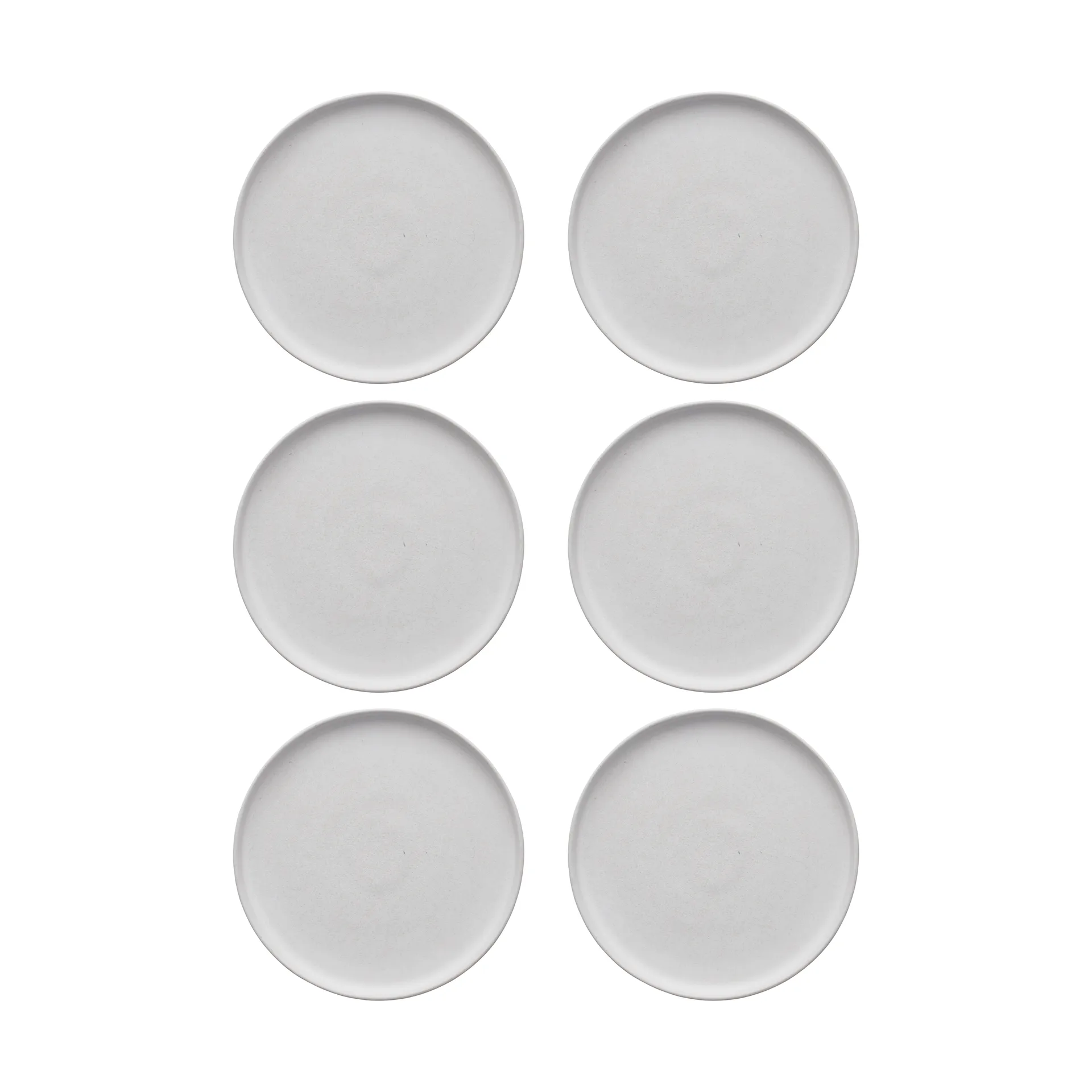 Sandsbro piattino bianco sporco, Ø20 cm, set da 6,  Scandi Living