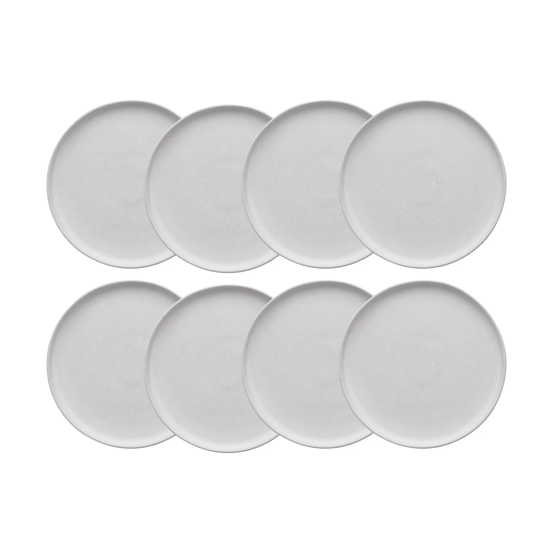 Sandsbro piattino bianco sporco, Ø20 cm, set da 8,  Scandi Living