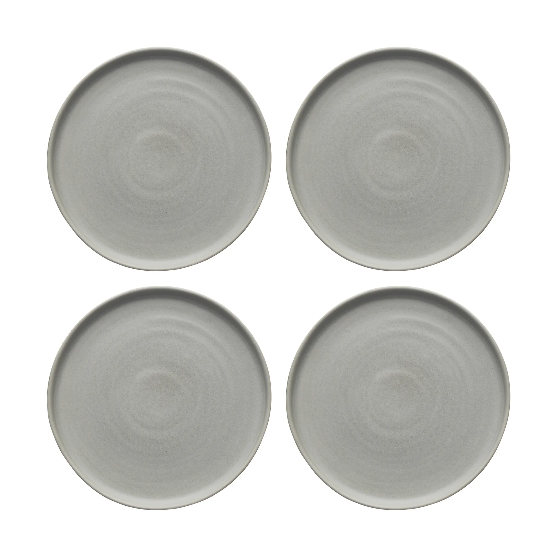 Sandsbro piattino grigio chiaro, Ø20 cm, set da 4,  Scandi Living