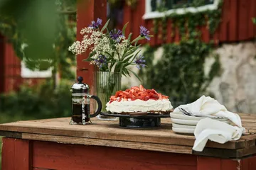 Sandsbro piattino grigio chiaro, Ø20 cm, set da 4 - Scandi Living