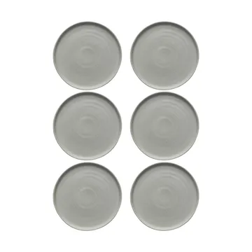 Sandsbro piattino grigio chiaro, Ø20 cm, set da 6 - Scandi Living