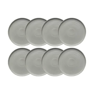 Sandsbro piattino grigio chiaro, Ø20 cm, set da 8 - Scandi Living