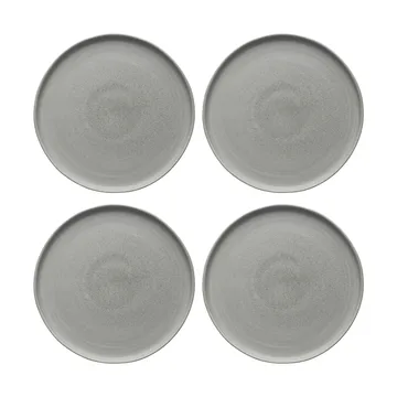 Sandsbro piatto piano grigio chiaro, Ø26 cm, set da 4 - Scandi Living