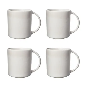 Sandsbro tazza bianco sporco, 30 cl, set da 4 - Scandi Living