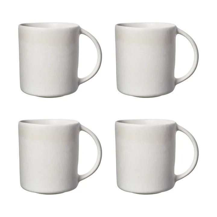Sandsbro tazza bianco sporco, 30 cl, set da 4 - Scandi Living