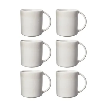 Sandsbro tazza bianco sporco, 30 cl, set da 6 - Scandi Living