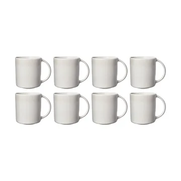 Sandsbro tazza bianco sporco, 30 cl, set da 8 - Scandi Living