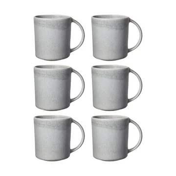 Sandsbro tazza grigio chiaro, 30 cl, set da 6 - Scandi Living