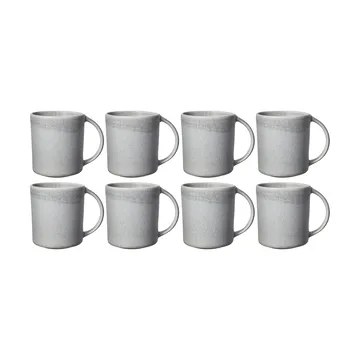 Sandsbro tazza grigio chiaro, 30 cl, set da 8 - Scandi Living