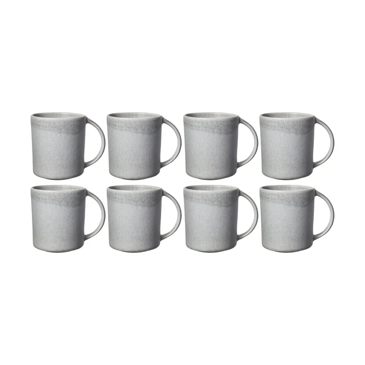 Sandsbro tazza grigio chiaro, 30 cl, set da 8 - Scandi Living