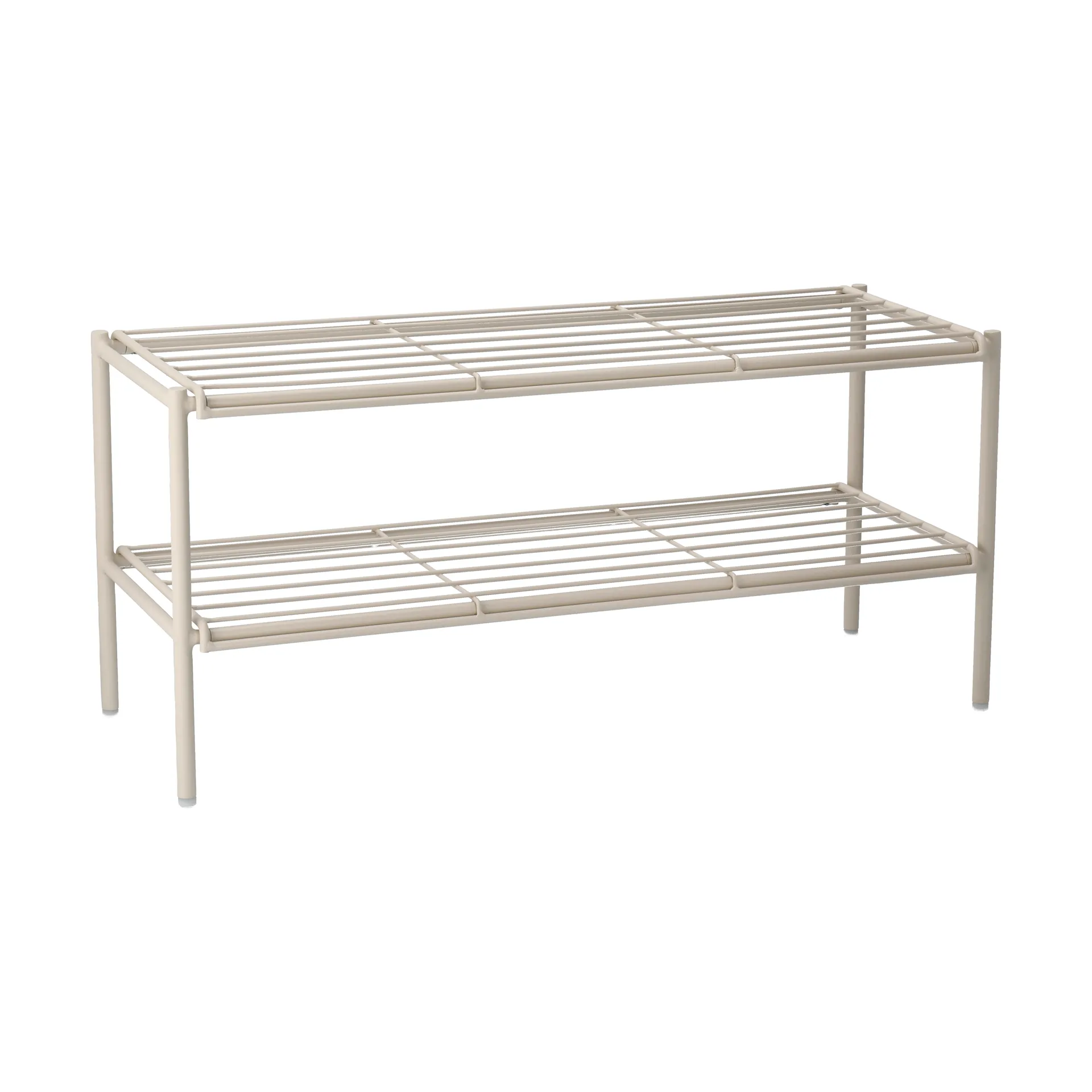 Scaffale per scarpe Nod 80x30x37 cm, Beige Scandi Living