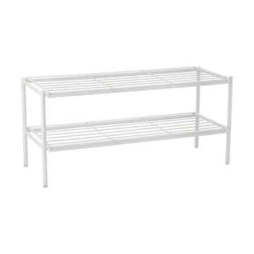 Scaffale per scarpe Nod 80x30x37 cm - Bianco - Scandi Living