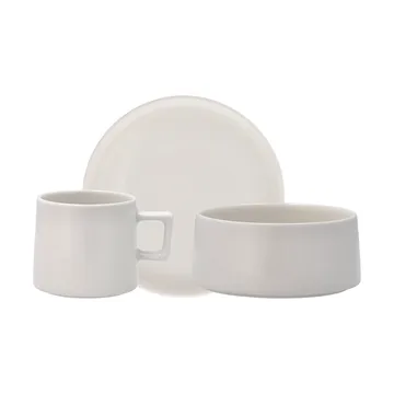 Set colazione Taper 12 pezzi - Bianco - Scandi Living