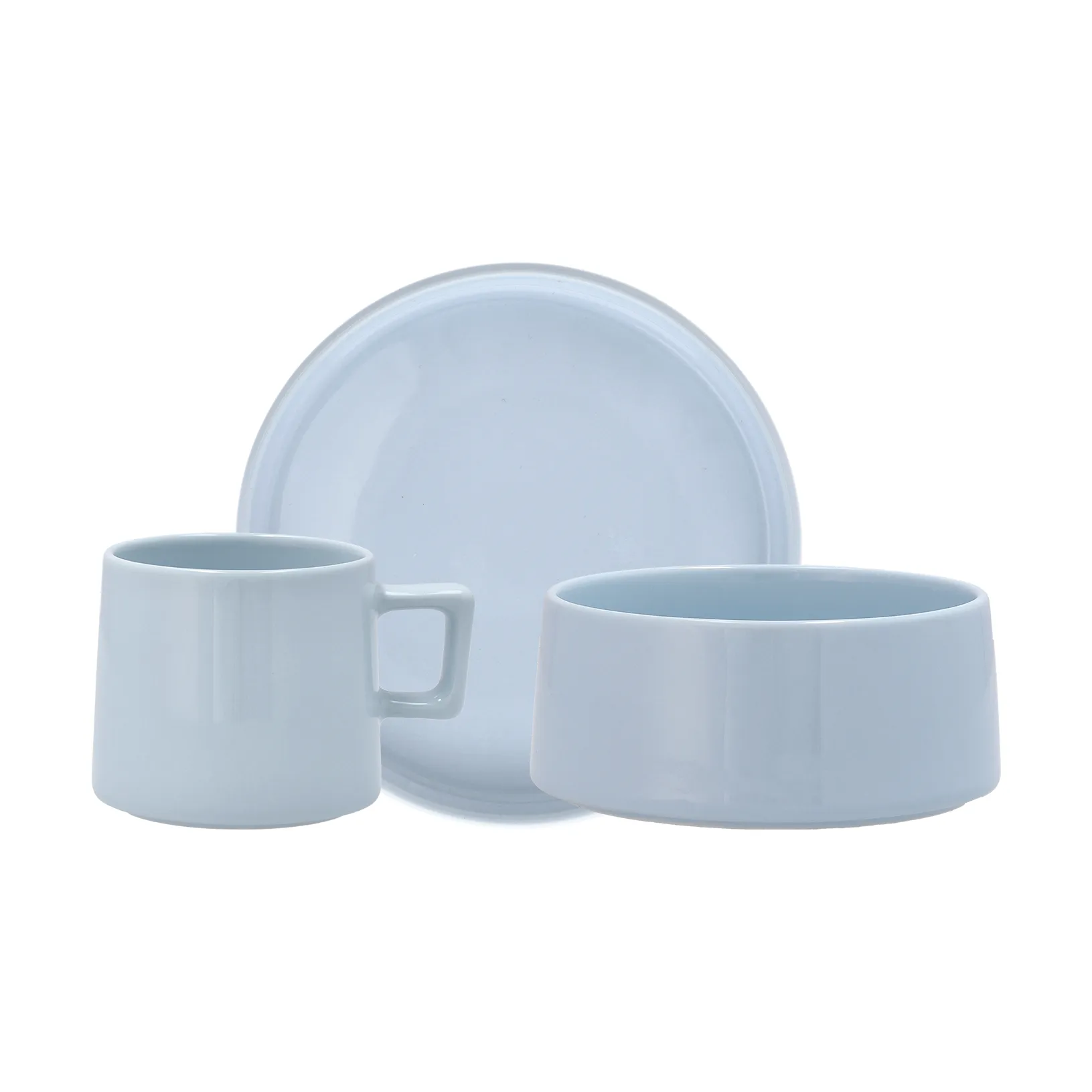 Set colazione Taper 12 pezzi - Blu chiaro Scandi Living