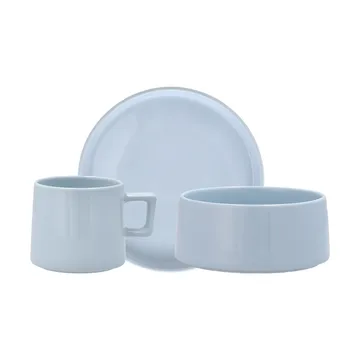Set colazione Taper 12 pezzi - Blu chiaro - undefined - Scandi Living