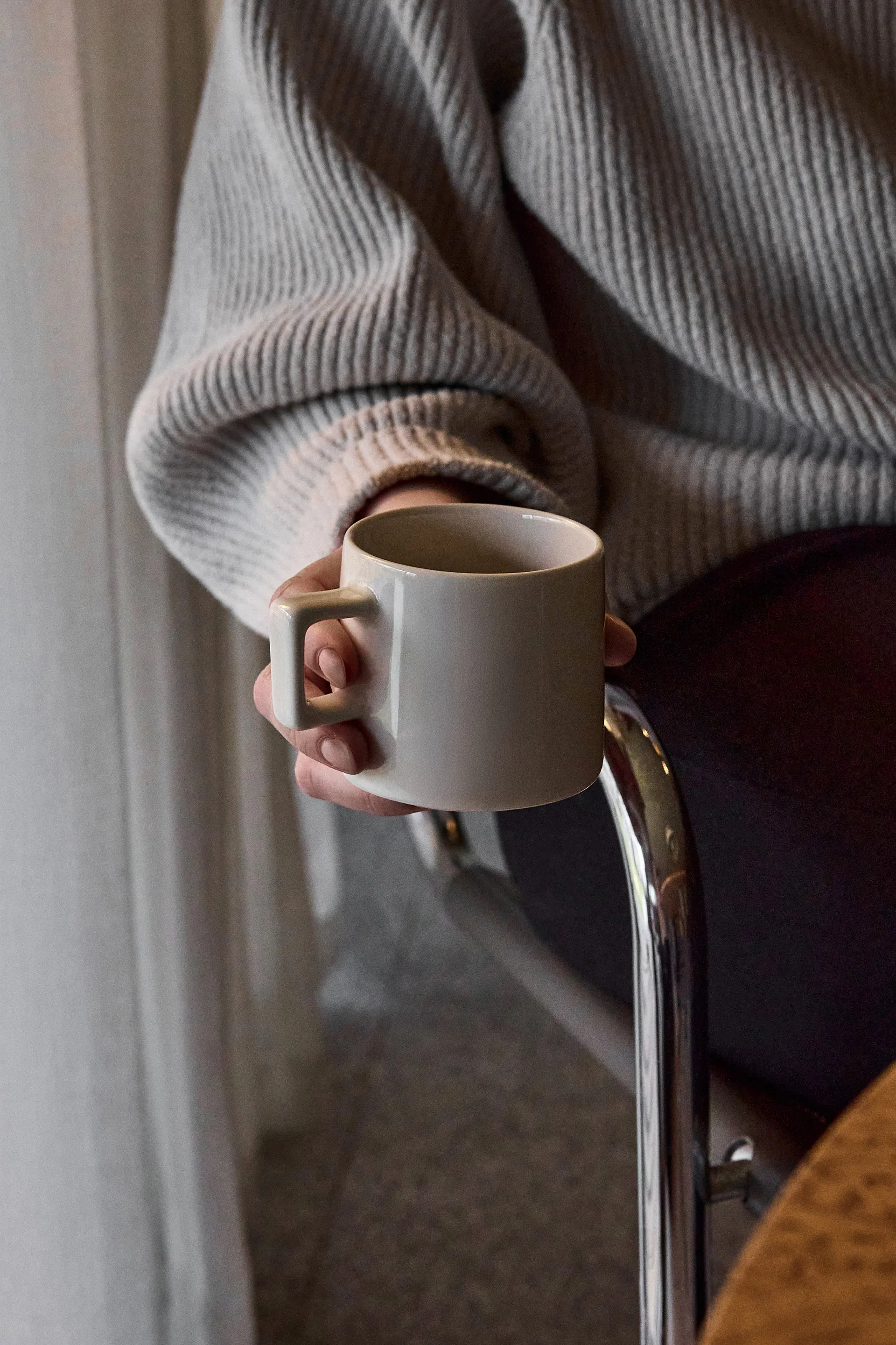 Set colazione Taper 12 pezzi - Grigio chiaro Scandi Living