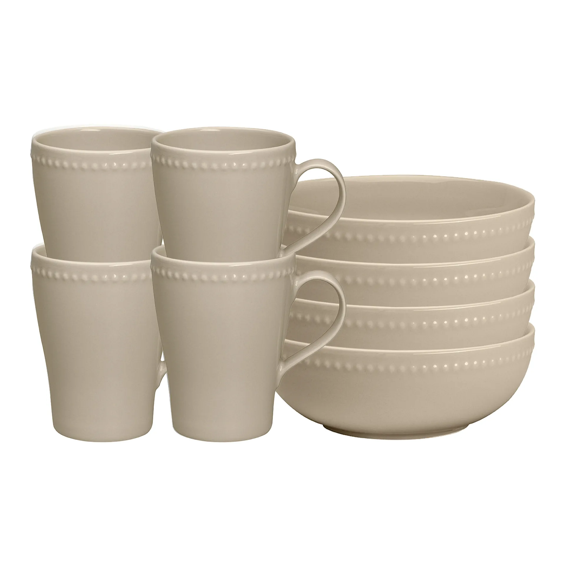 Set da colazione Dots, beige,  Scandi Living