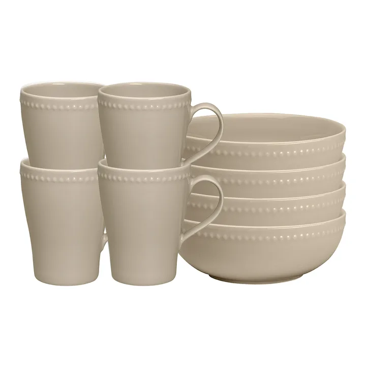 Set da colazione Dots, beige - Scandi Living