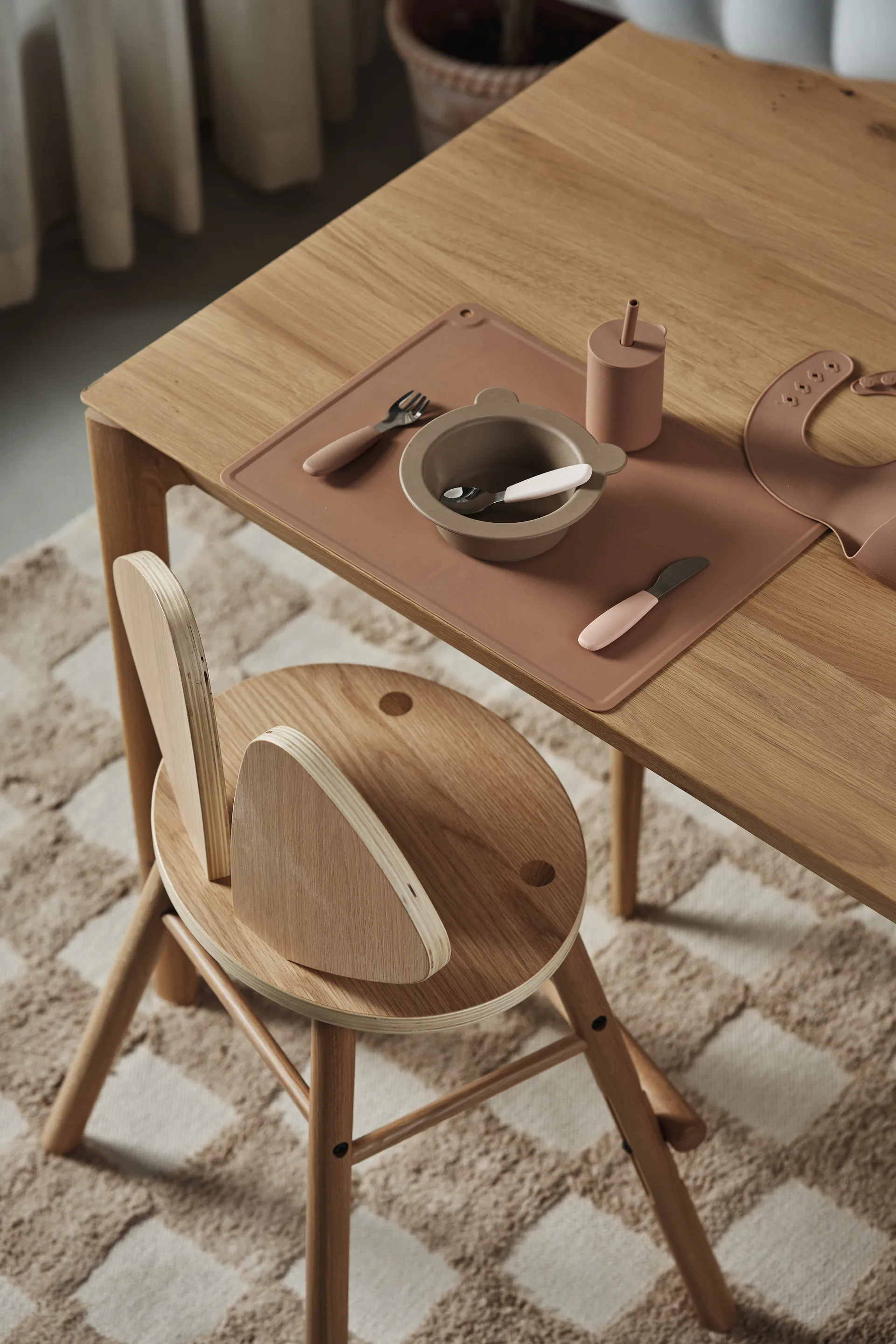 Set di posate in silicone 3 pezzi Dine, Fard Scandi Living