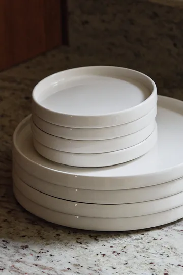 Set di stoviglie Taper 12 pezzi - Bianco - Scandi Living