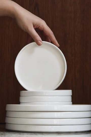 Set di stoviglie Taper 12 pezzi - Bianco - undefined - Scandi Living