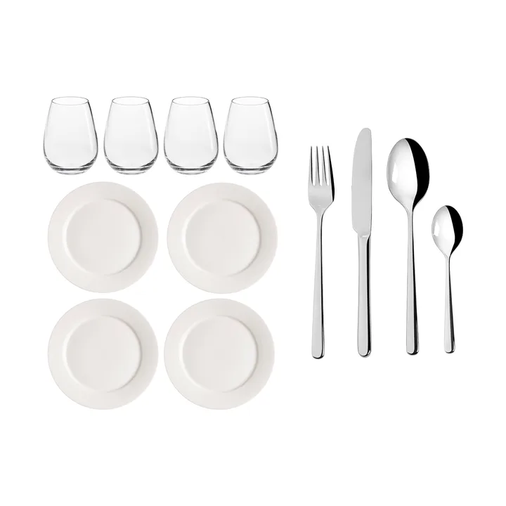 Set iniziale cena Scandi Living 32 pezzi - Scandi Living