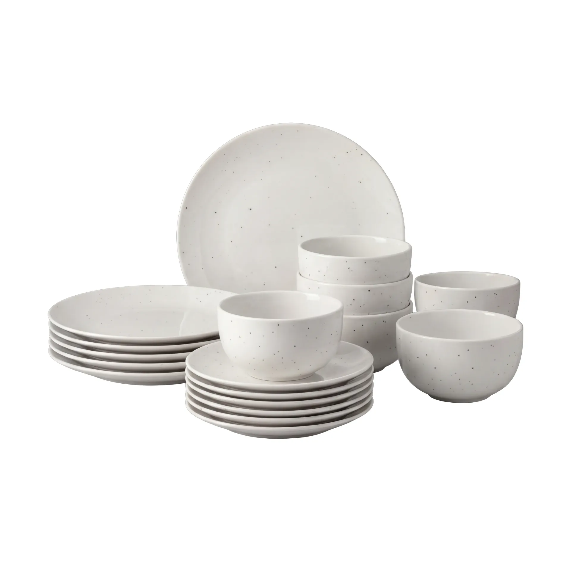 Set iniziale Freckle 18 pezzi - Bianco,  Scandi Living