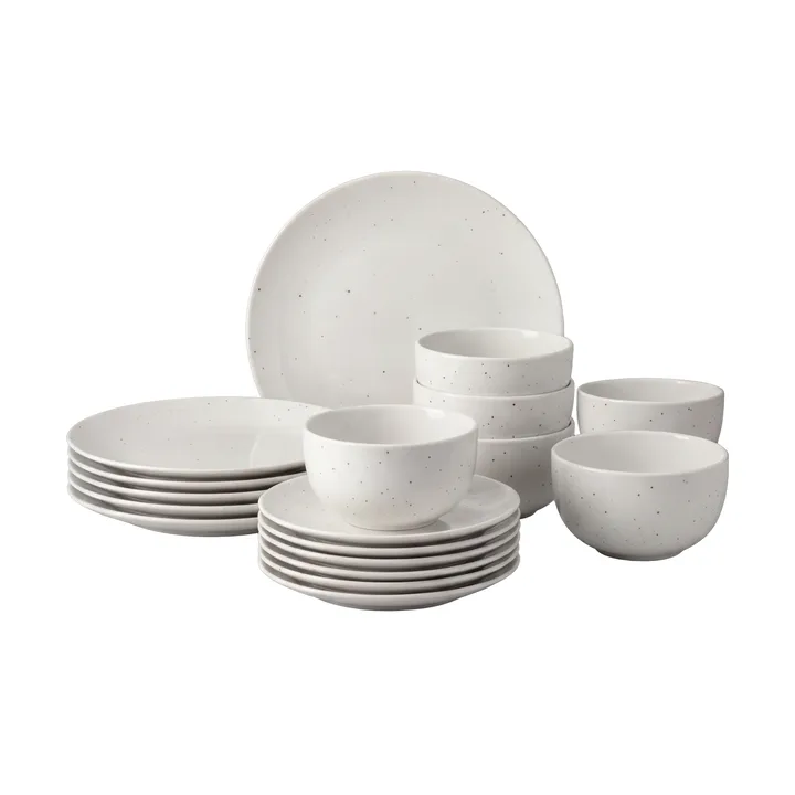 Set iniziale Freckle 18 pezzi - Bianco - Scandi Living