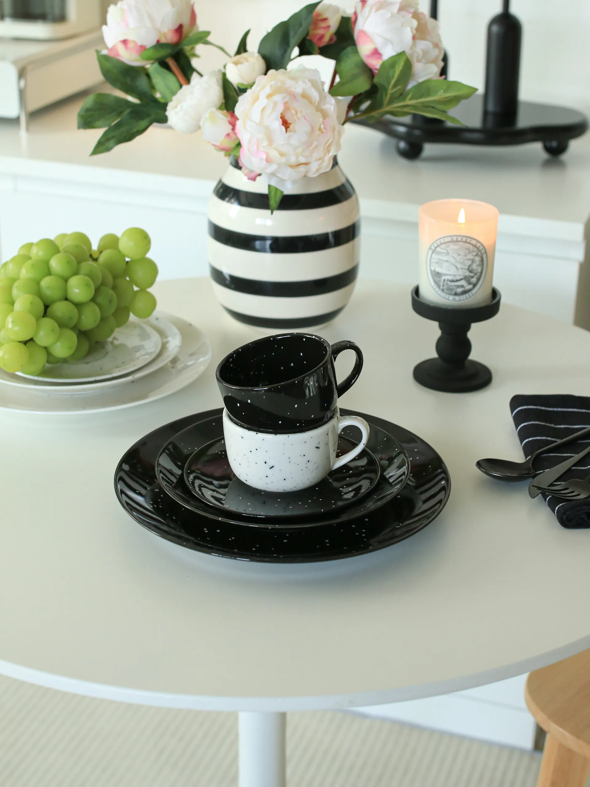 Set iniziale Freckle 18 pezzi - Nero,  Scandi Living