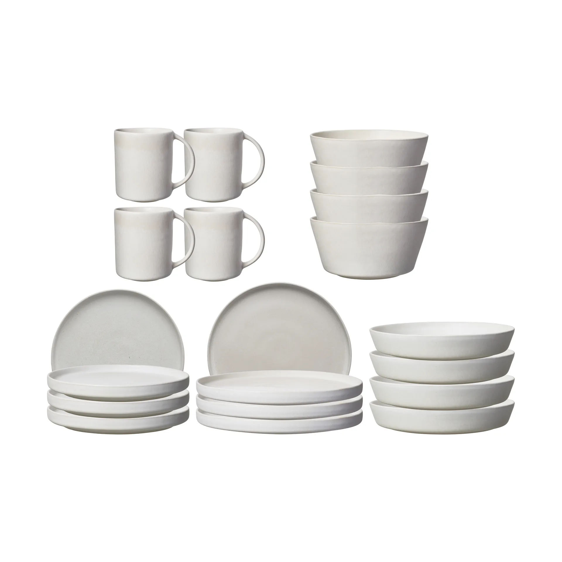 Set iniziale Sandsbro 20 pezzi - Bianco sporco Scandi Living