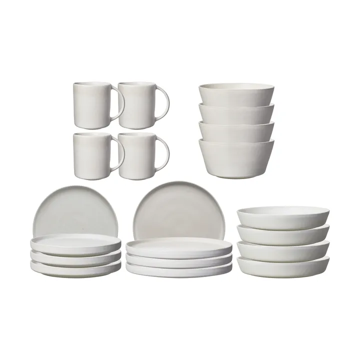 Set iniziale Sandsbro 20 pezzi - Bianco sporco - Scandi Living