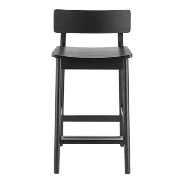Sgabello da bar Horizon 67 cm - Black brushed oak - Scandi Living