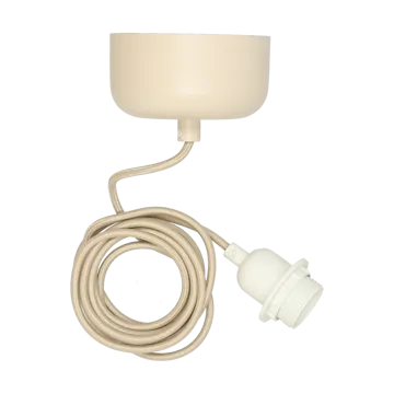 Sospensione a soffitto incluso cavo 250 cm - Beige - Scandi Living