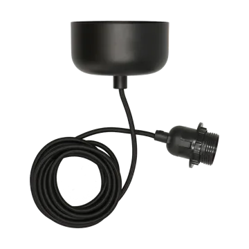 Sospensione a soffitto incluso cavo 250 cm - Nero - Scandi Living