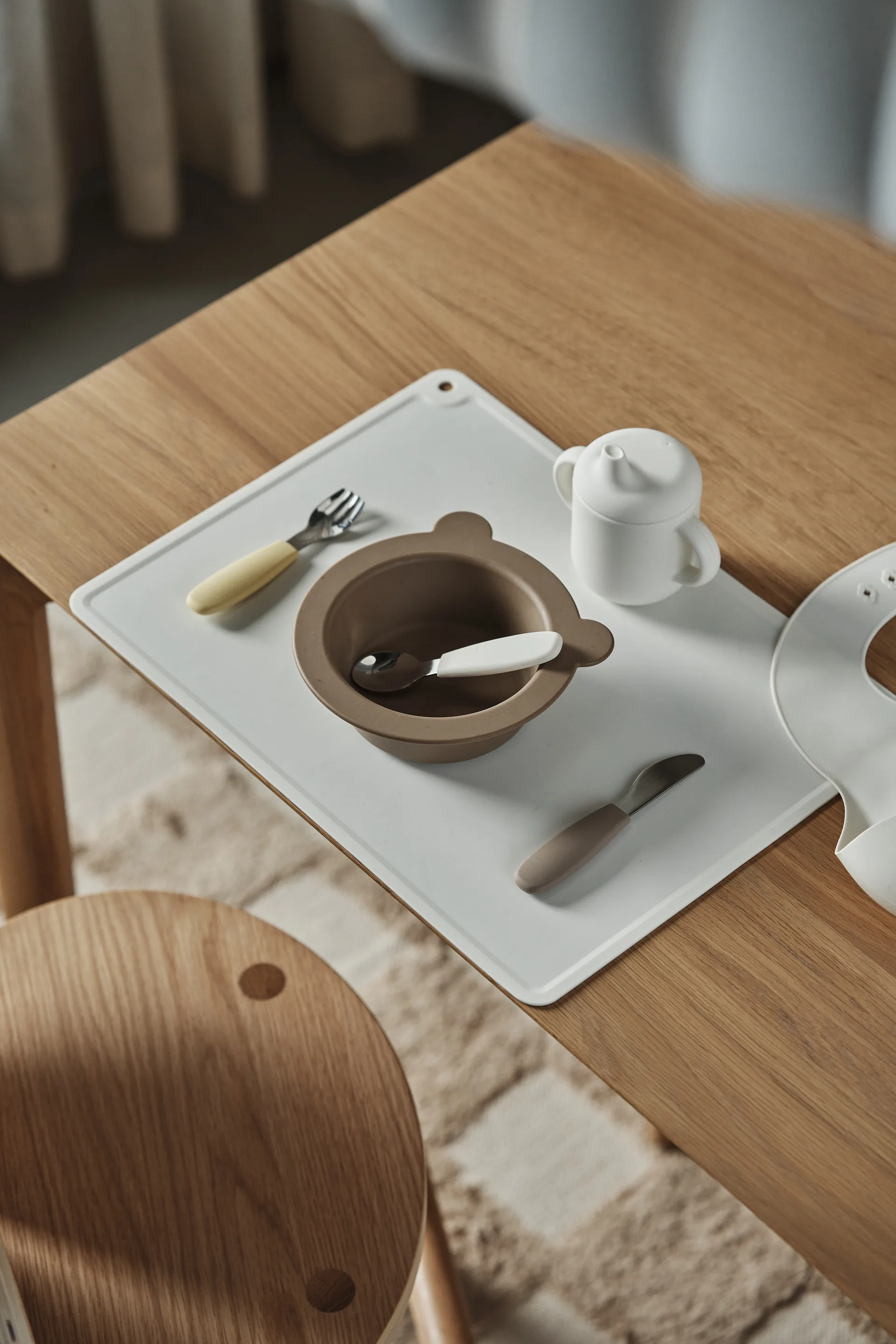 Sottopentola in silicone Loula, Vaniglia Scandi Living