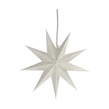 Stella dell'avvento Folk - Bianco, Ø45 cm - Scandi Living