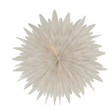 Stella dell'Avvento Luna bianca con pois - 80 cm - Scandi Living