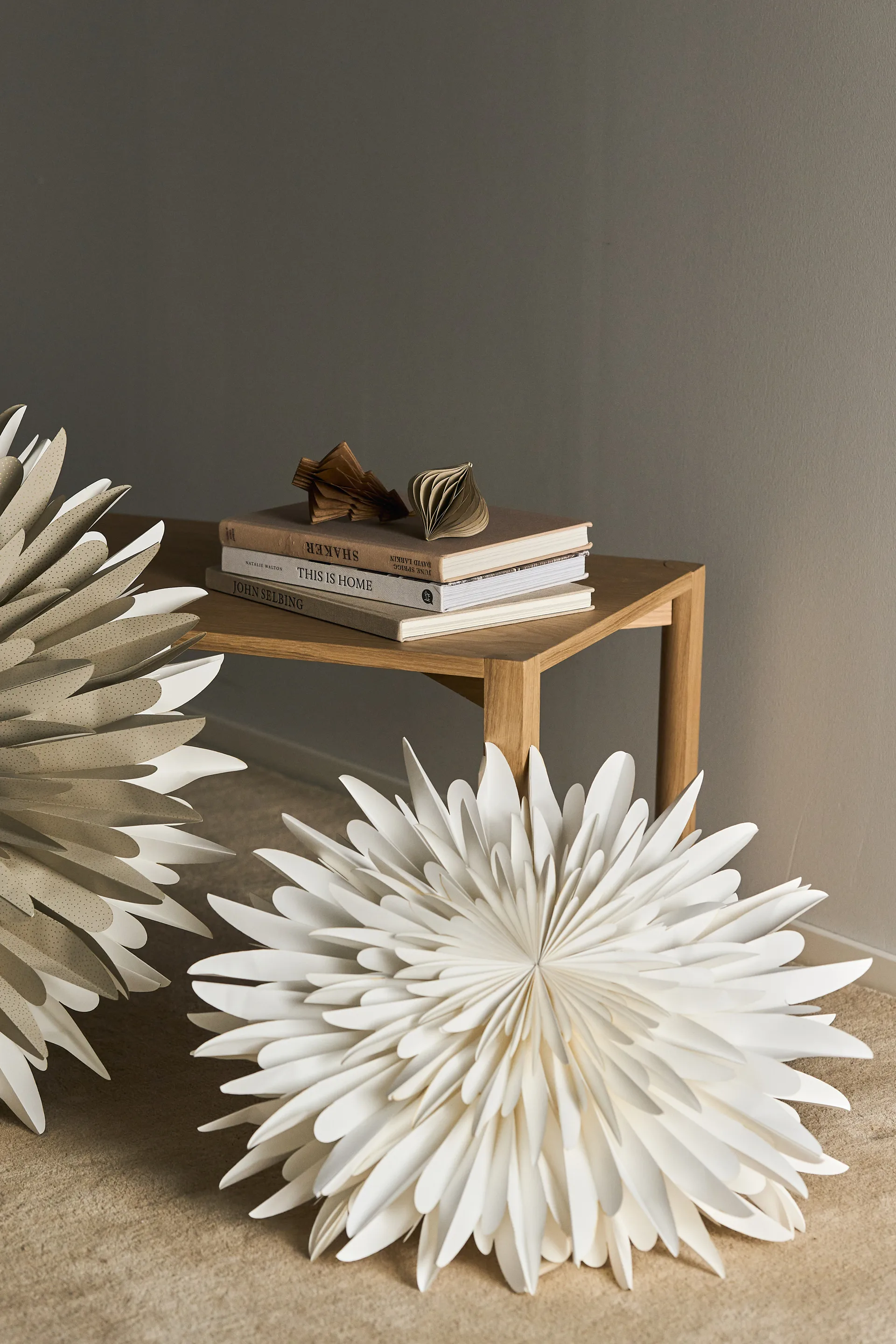 Stella dell'Avvento Luna bianco, 60 cm Scandi Living